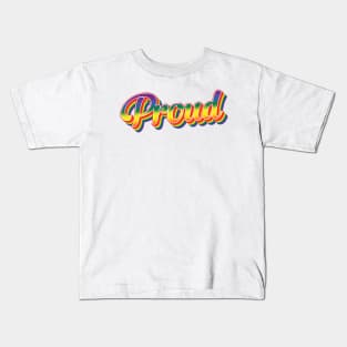 Pride (Clean Design) Kids T-Shirt